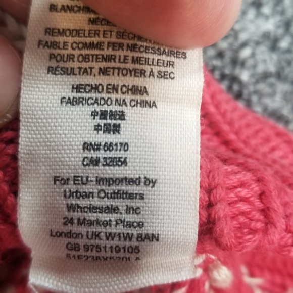 FREE PEOPLE Cotton V-Neck Poncho-Like Exposed Back Zipper Sweater - Picture 6 of 12